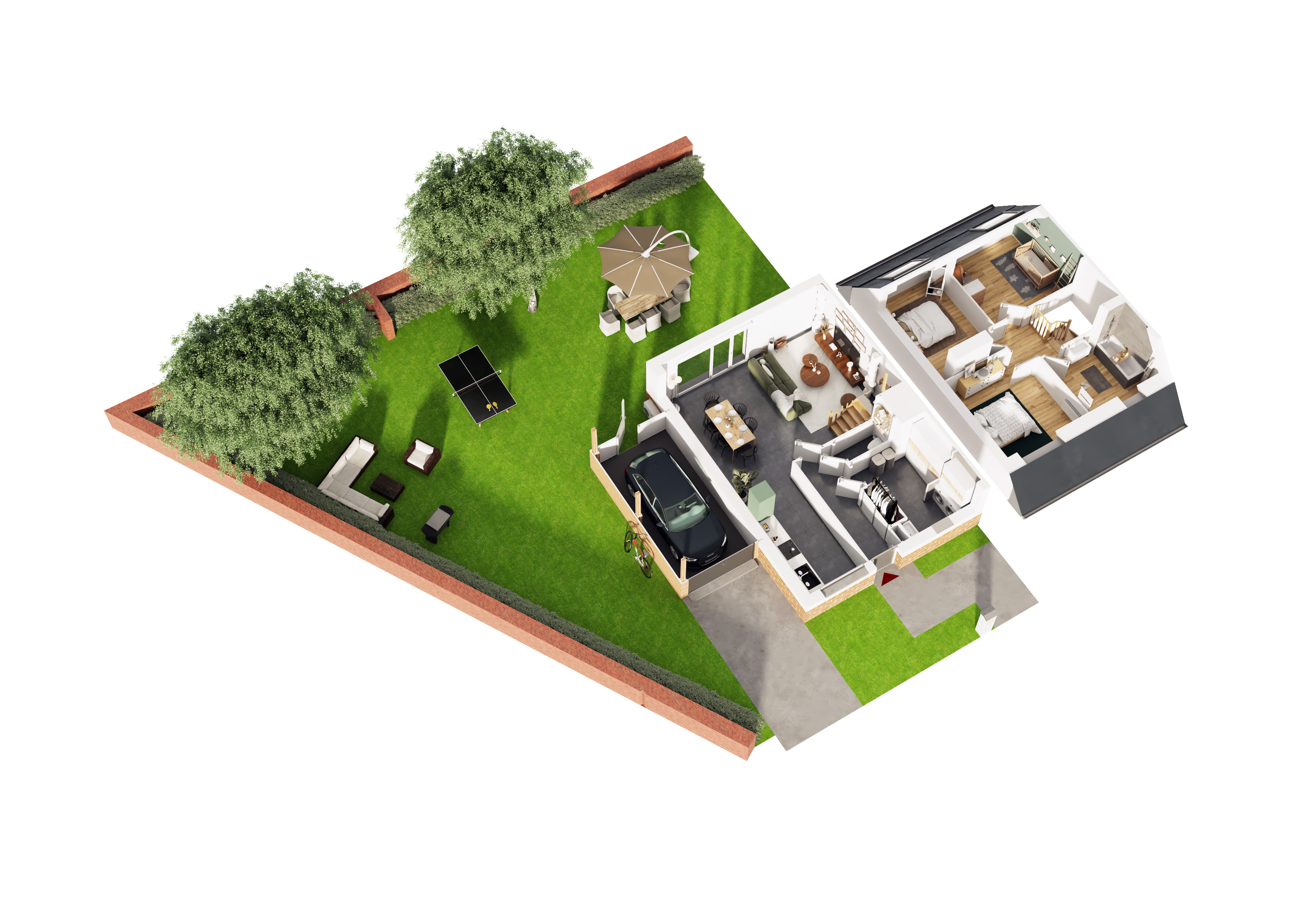 Maisons 3 chambre(s) Verton - LE DOMAINE DU MOULIN